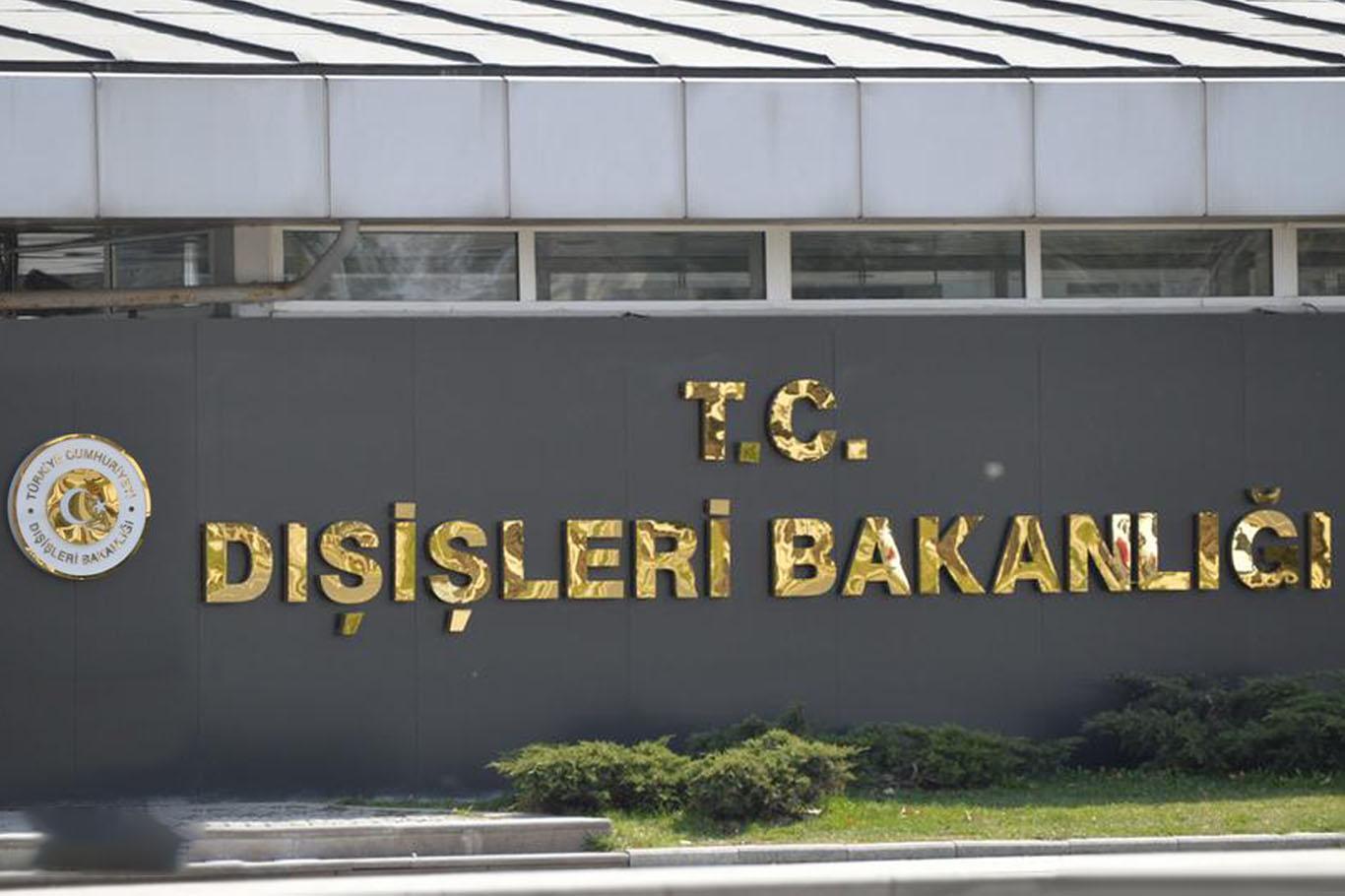 Dışişleri'nden Irak açıklaması: Herkese itidal ve sağduyu çağrısında bulunuyoruz Dışişleri'nden Irak açıklaması: Herkese itidal ve sağduyu çağrısında bulunuyoruz